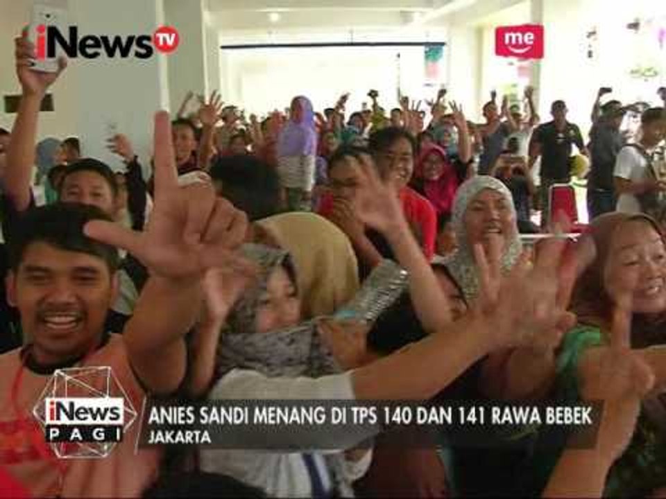 Anies Sandi Menang di TPS Warga Korban Penggusuran Bukit Duri dan Penjaringan - iNews Pagi 20/04