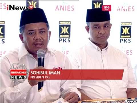 Konpers Kubu Anies - Sandi Terkait Hitung Cepat - iNews Pilkada 2 19/04