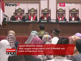 Pembacaan Tuntutan JPU Untuk Ahok (Part 1) - Breaking News 20/04