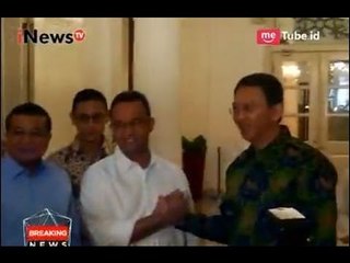Ikut Pembahasan APBD 2018, Ahok Sambut Anies di Balai Kota - Breaking News 20/04