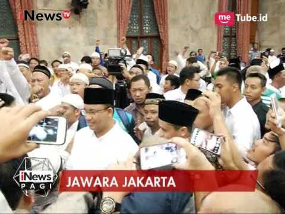 Tim Pemenangan Anies-Sandi Juga Gelar Syukuran di Majid Sunda Kelapa, Jakpus - iNews Pagi 21/04