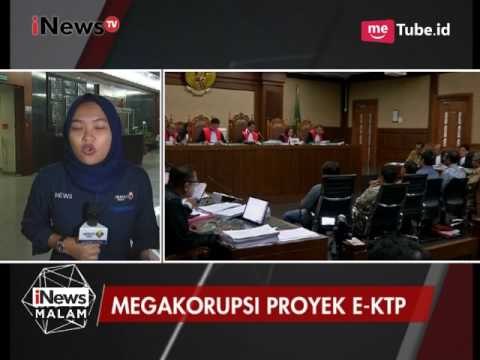 Live Report : Perkembangan Terkini Jalannya Sidang Megakorupsi E-KTP - iNews Malam 20/04