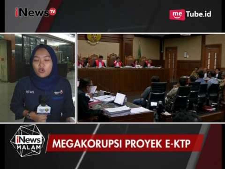 Live Report : Perkembangan Terkini Jalannya Sidang Megakorupsi E-KTP - iNews Malam 20/04