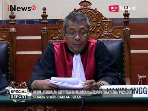 Pembacaan Vonis Dahlan Iskan - Special Report 21/04