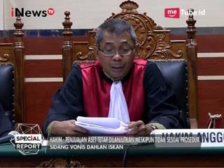 Pembacaan Vonis Dahlan Iskan - Special Report 21/04