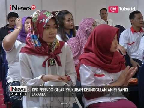 DPD Partai Perindo Jaksel Juga Gelar Syukuran Kemenangan Anies-Sandi - iNews Pagi 21/04