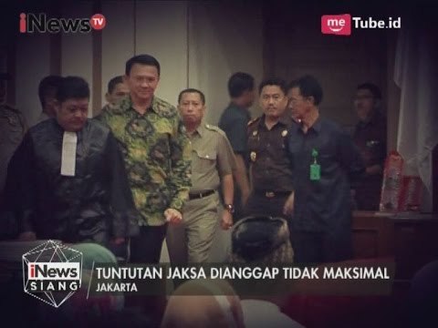 Kontroversi Tuntutan Jaksa yang Dianggap Ringan Kepada Ahok - iNews Siang 22/04