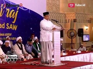 Anies Hadiri Acara Isra Mi'raj di Istiqlal - iNews Pagi 25/04