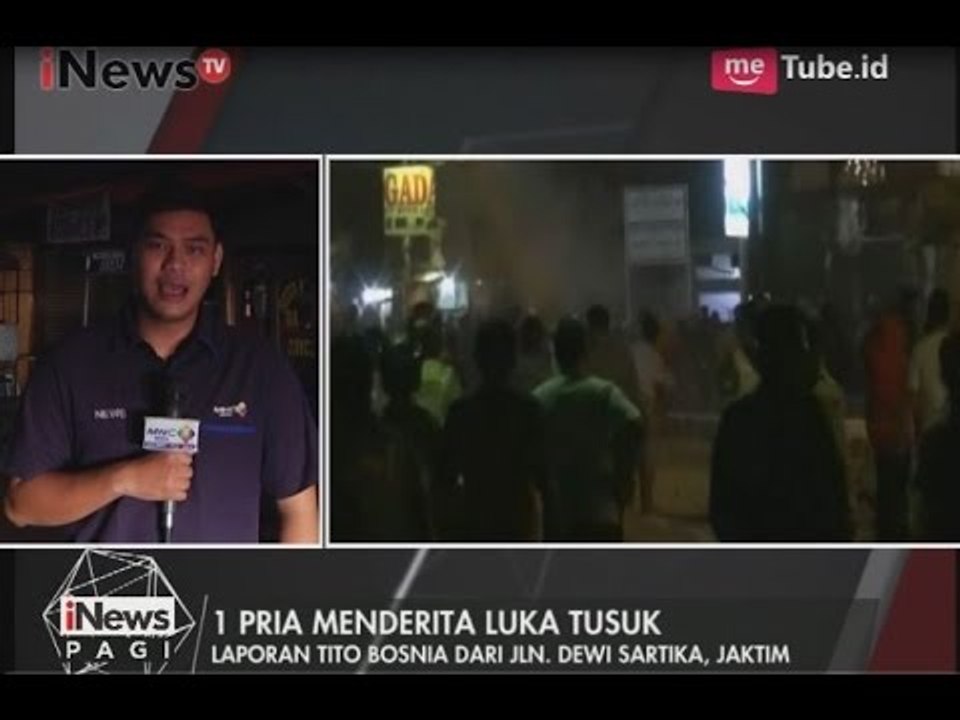 Aksi Tawuran di Dewi Sartika Makin Memanas Hingga 1 Orang Terkena Luka Tusuk - iNews Pagi 25/04