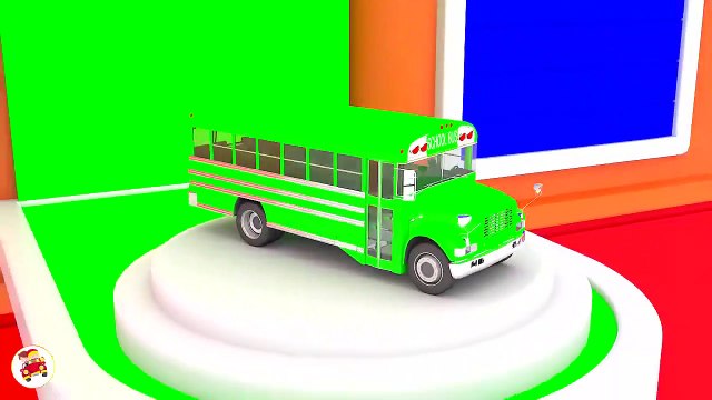 Learn Colors for Children Kids Bus with Cars Color Learning Video for Toddlers