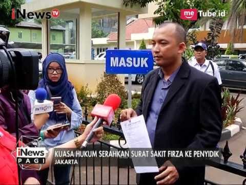 Kuasa Hukum Firza Husein Berikan Surat Sakit ke Polda Metro - iNews Pagi 26/04