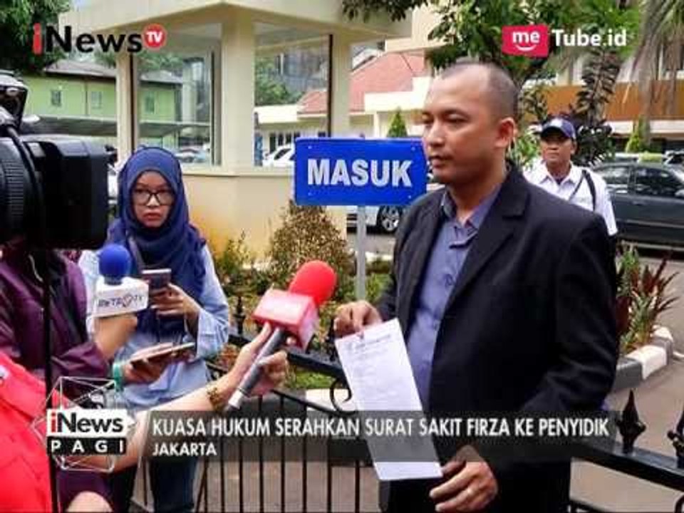 Kuasa Hukum Firza Husein Berikan Surat Sakit ke Polda Metro - iNews Pagi 26/04