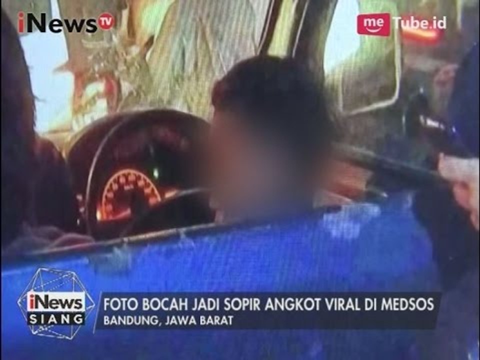 [Viral] Bocah SD Jadi Sopir Angkot, Polisi Segera Bertindak - iNews Siang 27/04