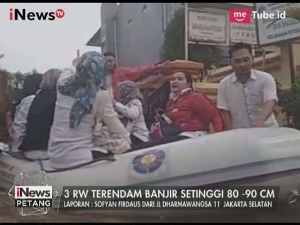 3 RW di Kebayoran Baru Terendam Banjir Setinggi 90cm - iNews Petang 26/04