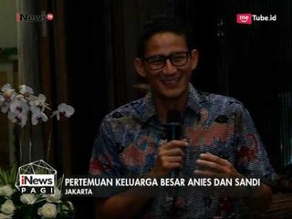 Ditengah Kesibukan, Anies-Sandi Sempatkan Silaturahmi dengan Keluarga Besar - iNews Pagi 28/04