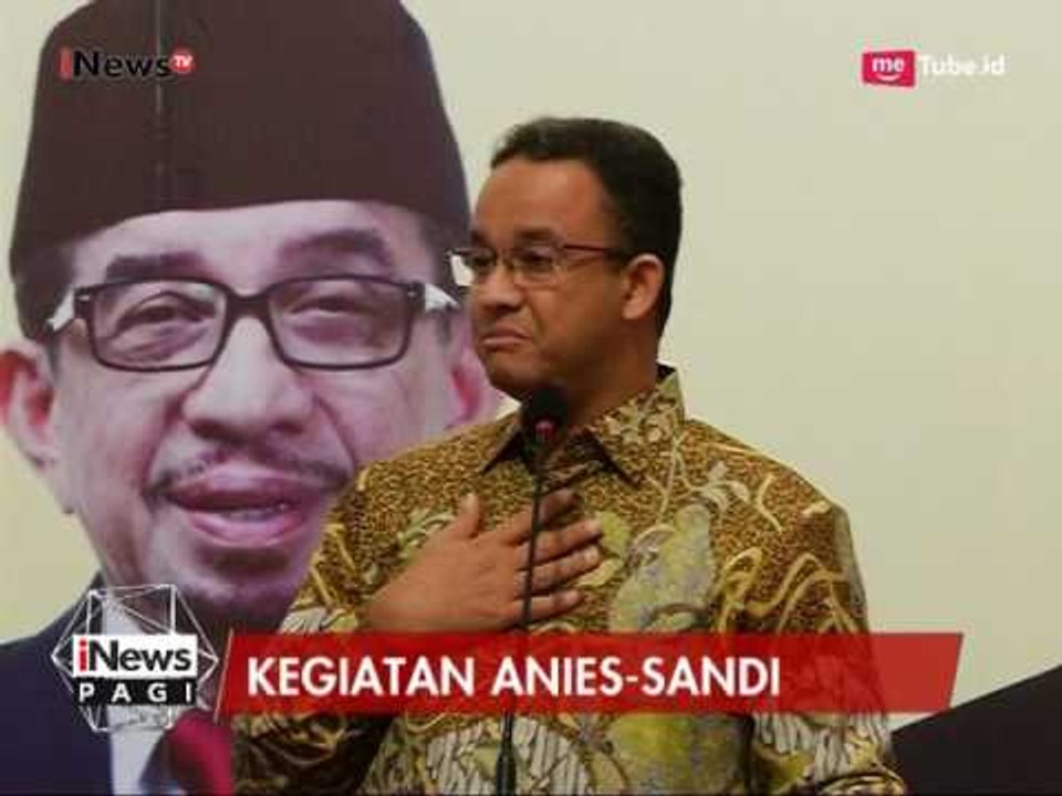 Anies Baswedan Hadiri Rapat Akbar PKS Kamis Malam - iNews Pagi 28/04