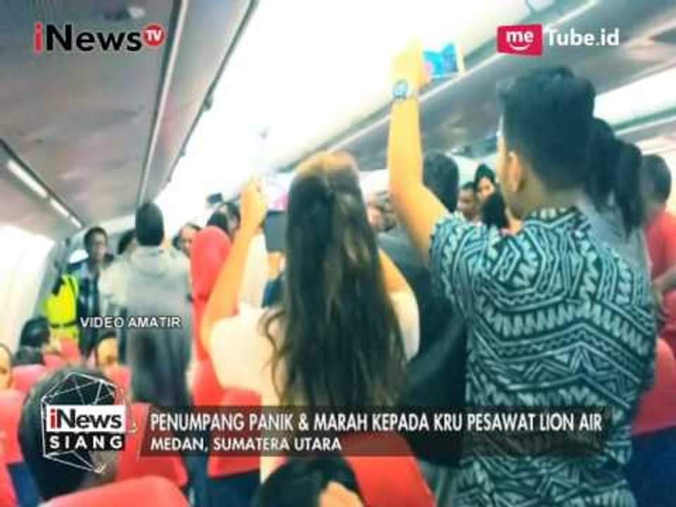 Mesin Pesaawat Lion Air Rusak, Penumpang Panik & Marah - iNews Siang 27/04