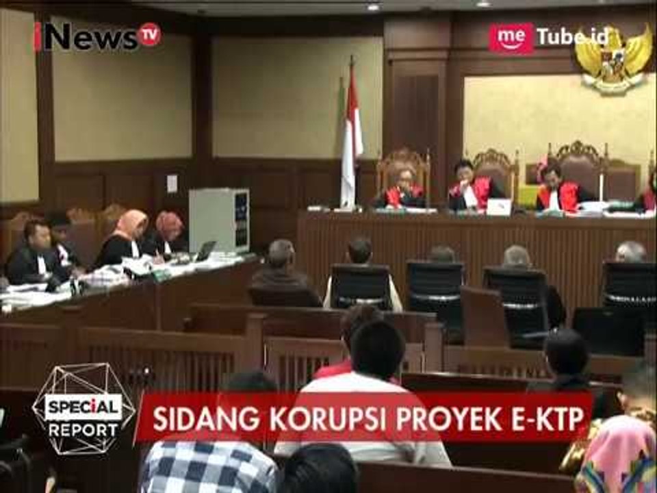 5 Saksi Berikan Keterangan di Termin Pertama Pada Sidang Korupsi E-KTP - Special Report 27/04