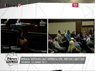 Merasa Tertekan dengan Ancaman Verbal, Miryam Mencabut Semua Keterangan BAP - iNews Malam 28/04