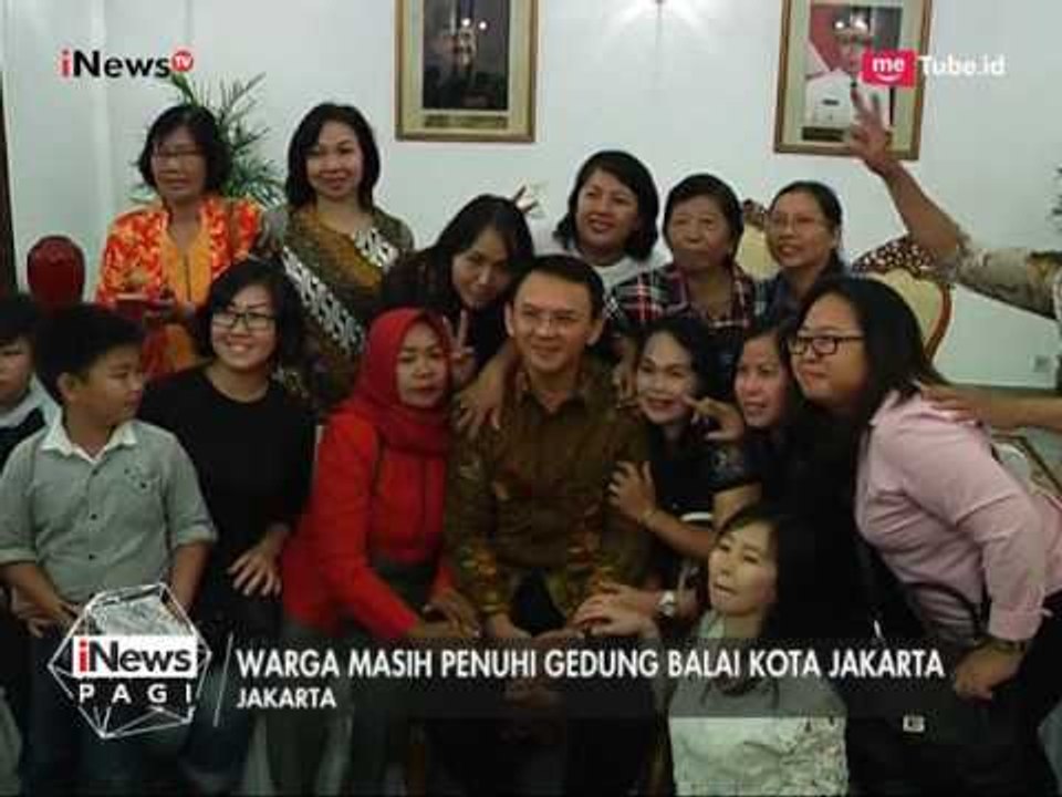 Kalah Pilkada, Para Pendukung Ahok-Djarot Terus Berdatangan Ke Balai Kota - iNews Pagi 28/04