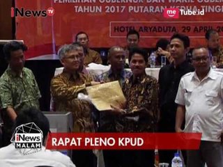 Download Video: Rapat Pleno KPUD DKI Jakarta Memastikan Keunggulan Paslon Anies Sandi - iNews Malam 29/04