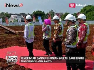 Terkait Kesejahteraan Buruh, Pemerintah Bangun hunian Murah Bagi Buruh - iNews Petang 28/04