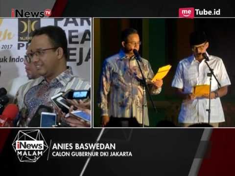 Anies - Sandi Bersahutan Membaca Puisi dalam Acara Milad PKS ke-19 - iNews Malam 01/05