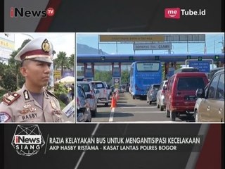 Video herunterladen: Polisi Razia & Cek Kelayakan Bus Untuk Antisipasi Kecelakaan - iNews Siang 29/04