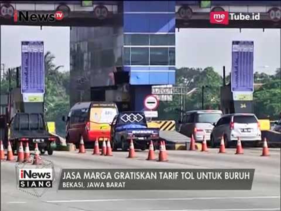 Arus Balik di Gerbang Tol Cikarang Utama Masih Sepi - iNews Siang 01/05