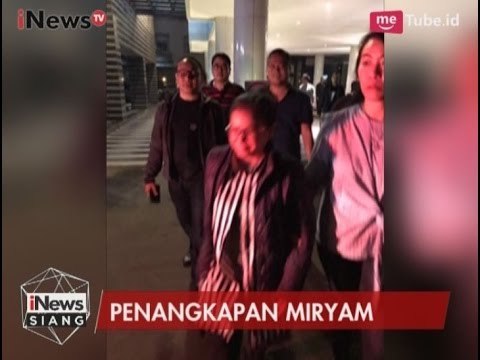 Karena Tidak Kooperatif Saat Sidang, Miryam Ditangkap Polda Metro Jaya - iNews Siang 01/05