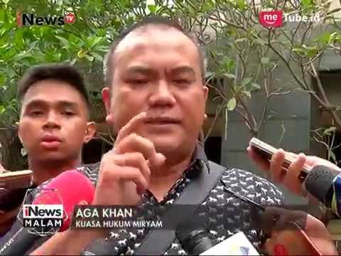 Kuasa Hukum Miryam S Haryani Membantah Clientnya Melarikan Diri - iNews Malam 01/05