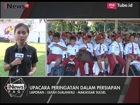 Persiapan Upacara Peringatan Hari Pendidikan Nasional di Rumah Gubernur Sulsel - iNews Pagi 02/05