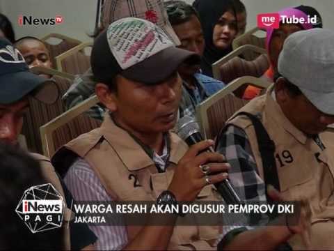 Isu Penggusuran, Warga Kampung Akuarium Mengadu Pada Sandiaga Uno - iNews Pagi 05/05