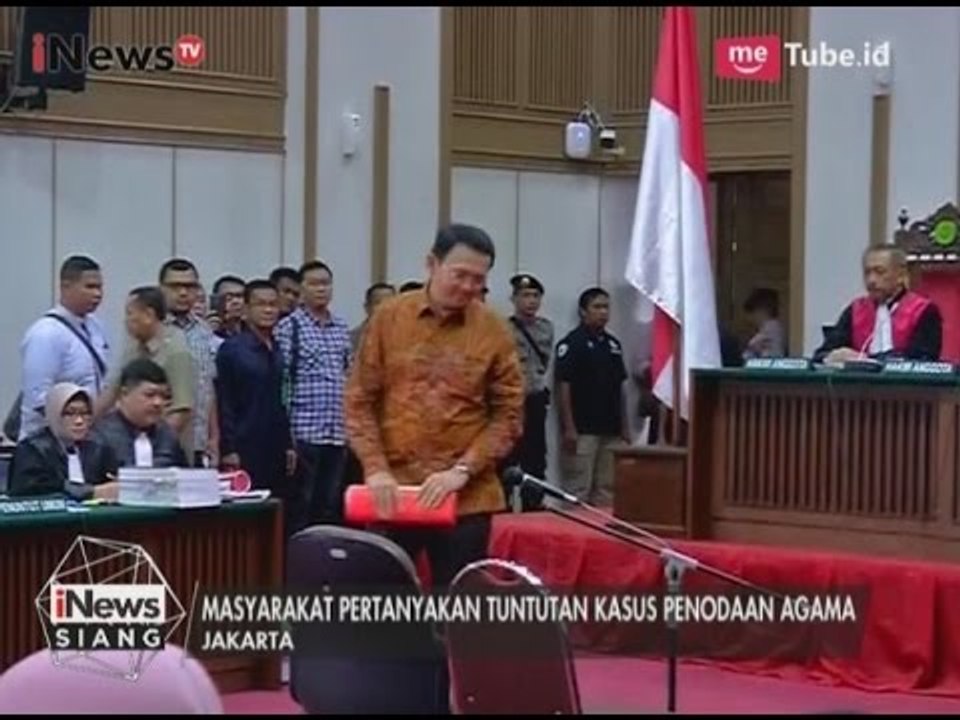 Abaikan Surat Edaran Mahkamah Agung, Ahok Dapat Keistimewaan Jaksa - iNews Siang 04/05