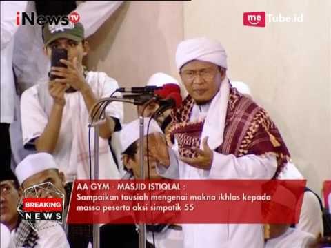 Aa Gym Himbau Lakukan Aksi Tanpa Caci Maki Seperti Rasulullah SAW - Breaking News Aksi 55 05/05