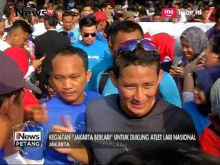 Ribuan Warga Ibukota Berlari Bersama Sandiaga Uno & Prabowo - iNews Petang 07/05