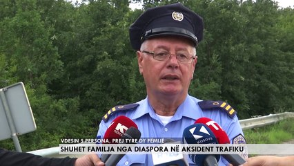 Shuhet familja nga diaspora ne aksident trafiku 08.07.2018