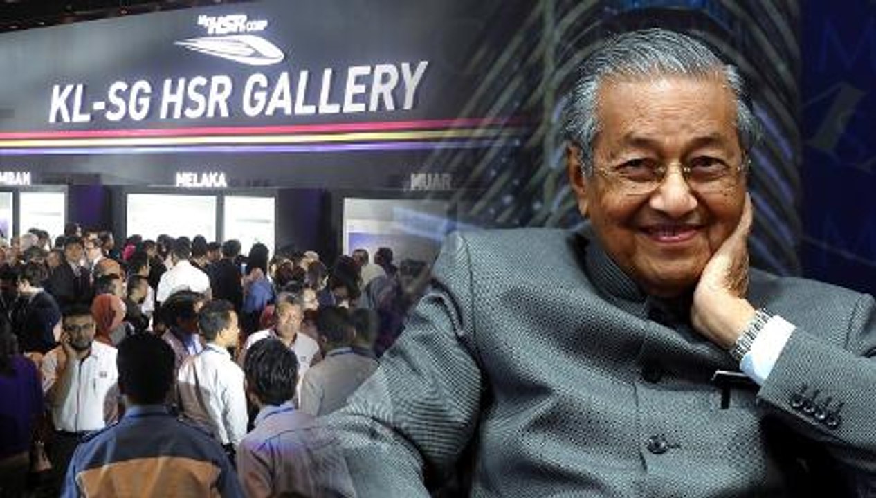 Tun M: Singapore not told of HSR status but knows what Malaysia wants