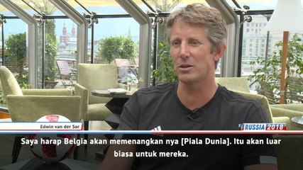 Legenda Belanda Van der Sar Ingin Belgia Juara Piala Dunia
