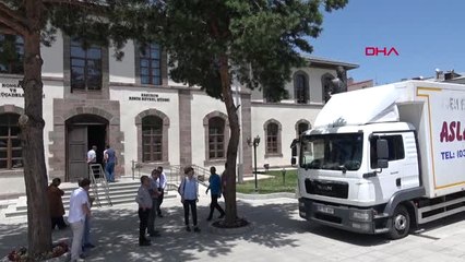 Erzurum Paha Biçilemez Tablolar Geniş Güvenlik Önlemi Altında Erzurum'a Getirildi Hd
