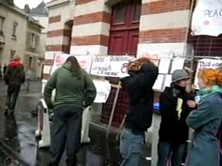 Blocus à Guist'Hau (quelle ambiance...!)