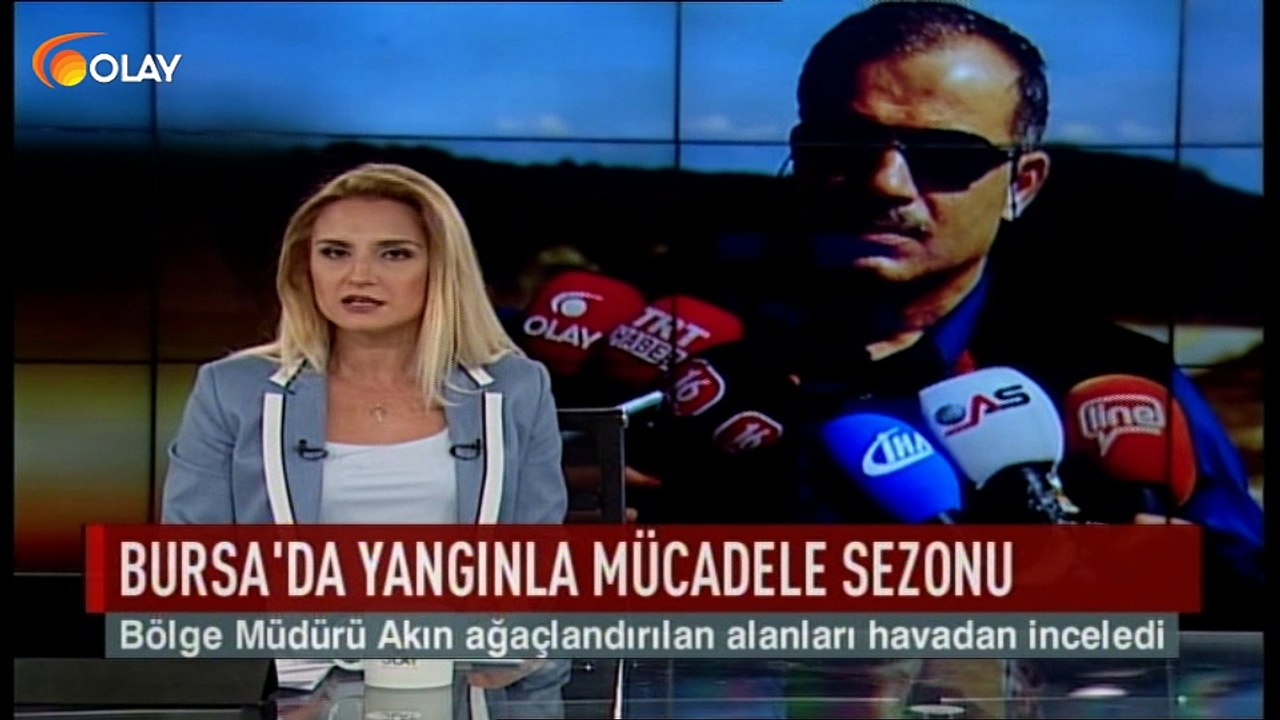 Bursa'da yangınla mücadele sezonu