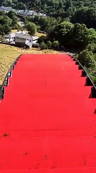 And the Laxey Wheel keeps turning, turning, turning,In Lady Isabella's memory,And while the water flows,The Laxey Wheel still goes,And the Laxey river runs