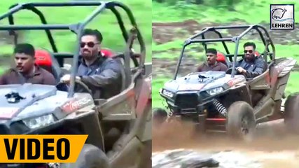 Suniel Shetty's Amazing STUNT At India's First Off Roading Rally Mud Skull Adventure