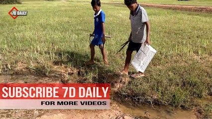 Is This Fishing Working Unique Fish Trap System To Catch Village Fish  Crab