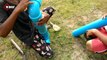 Creative Boys Make PVC Pipe Deep Hole Fish Trap To Catch A Lot Of Fish