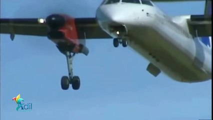 Stupid landing aircraft Boeing 747 03