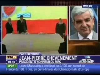 Chevènement sur le traité de Lisbonne