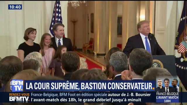 Qui est Brett Kavanaugh nommé à la Cour suprême par Donald Trump?