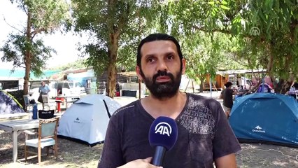 Ege'de denize sıfır tatil 25 lira - BALIKESİR